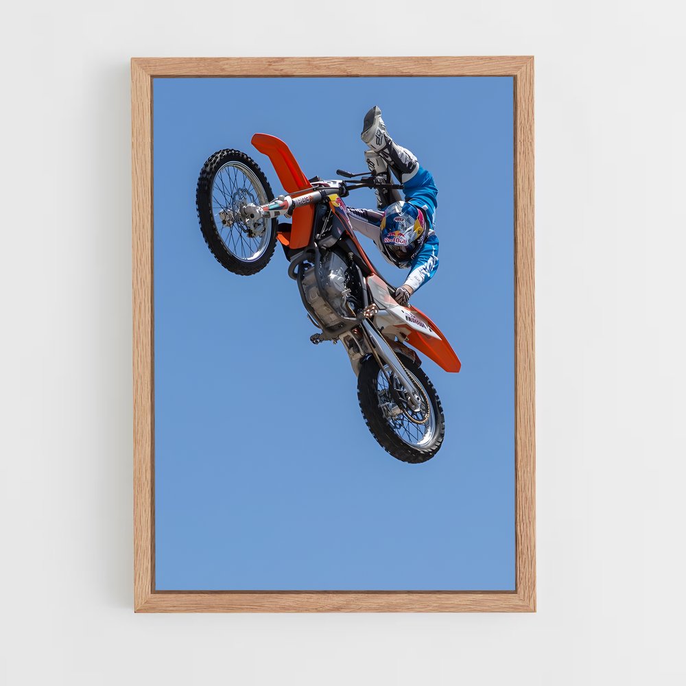 Poster Vol en Liberté – affiche Motocross freestyle (vue 4)